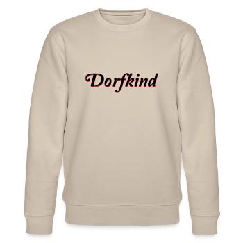 dorfkind - Stanley/Stella Unisex Bio-Sweatshirt CHANGER  - Beige - Vorne - Nik (191cm) & Marisol (170cm)