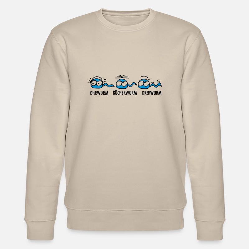 drei Musen - Stanley/Stella Unisex Bio-Sweatshirt CHANGER  - Beige