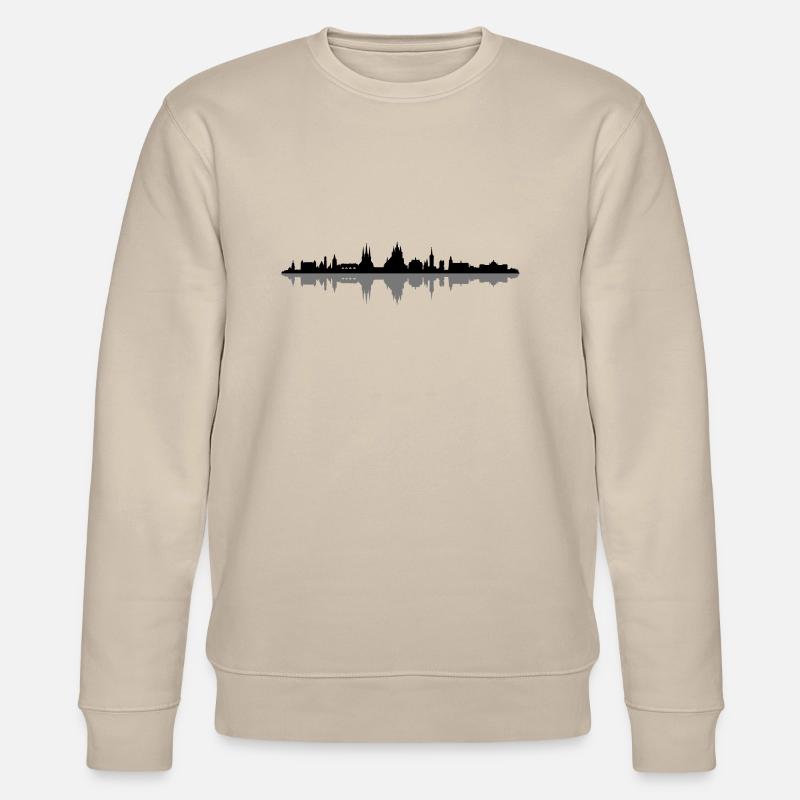 Skyline - Erfurt - Stanley/Stella Unisex Bio-Sweatshirt CHANGER  - Beige