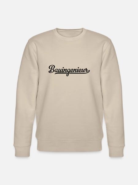 Civil engineer - Stanley/Stella CHANGER Unisex Organic Sweatshirt - beige