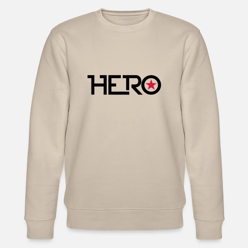 hero - Stanley/Stella Unisex Bio-Sweatshirt CHANGER  - Beige