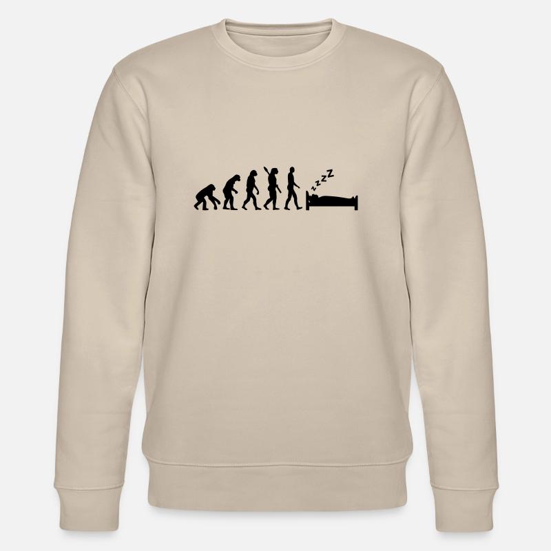 Schlafen - Stanley/Stella Unisex Bio-Sweatshirt CHANGER  - Beige