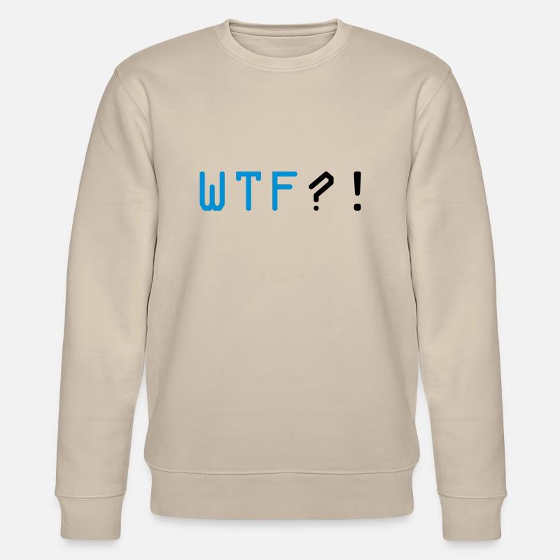 wtf - Stanley/Stella Unisex Bio-Sweatshirt CHANGER  - Beige