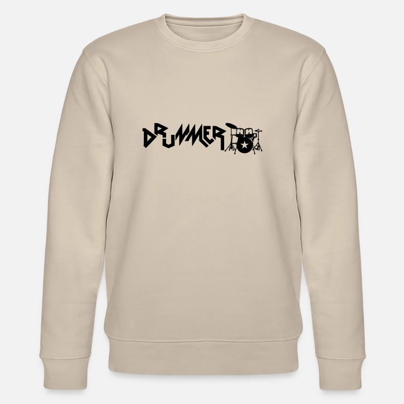 drummer - Sweat bio CHANGER Stanley/Stella Unisexe - beige