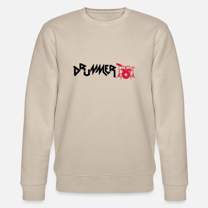 drummer - Sweat bio CHANGER Stanley/Stella Unisexe - beige