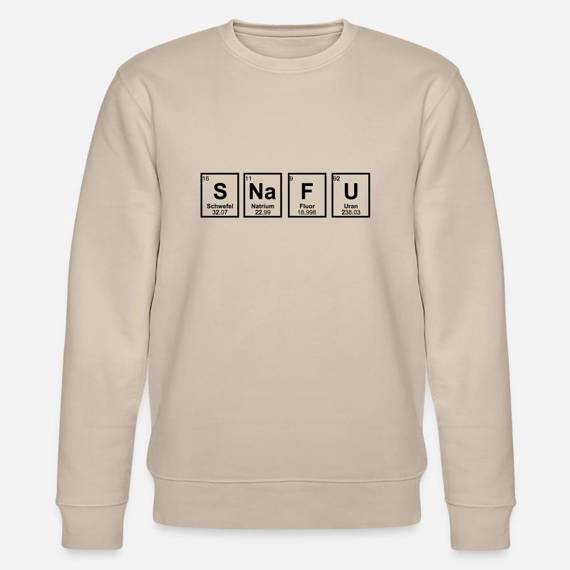 snafu - Stanley/Stella Unisex Bio-Sweatshirt CHANGER  - Beige