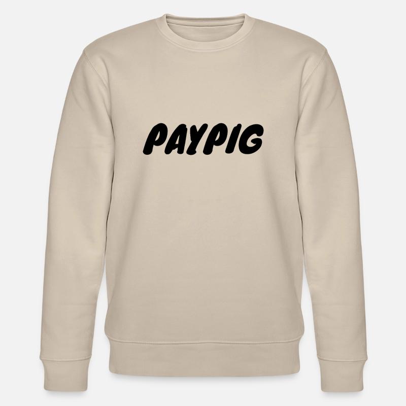 PAYPIG - Stanley/Stella Unisex Bio-Sweatshirt CHANGER  - Beige