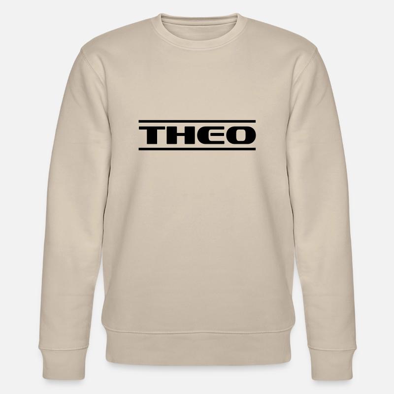 Theo Name - Stanley/Stella Unisex Bio-Sweatshirt CHANGER  - Beige