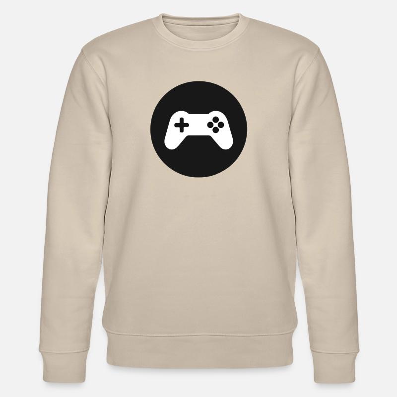 manette de jeu - Sweat bio CHANGER Stanley/Stella Unisexe - beige