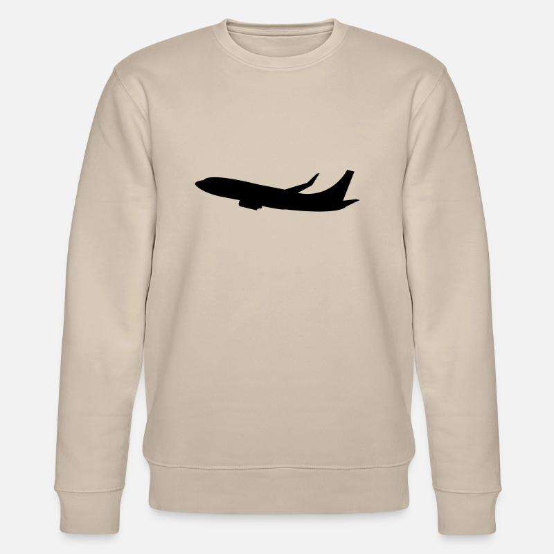 flugzeug - Sweat bio CHANGER Stanley/Stella Unisexe - beige