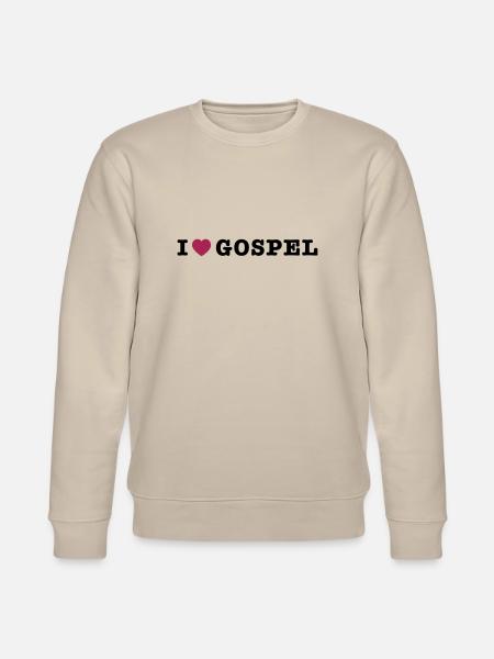 mp_i_love_gospel - Stanley/Stella CHANGER Unisex Organic Sweatshirt - beige