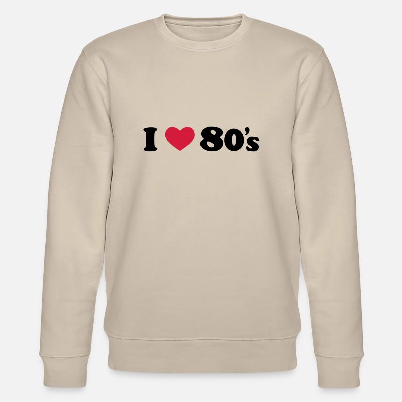 80's - Sweat bio CHANGER Stanley/Stella Unisexe - beige