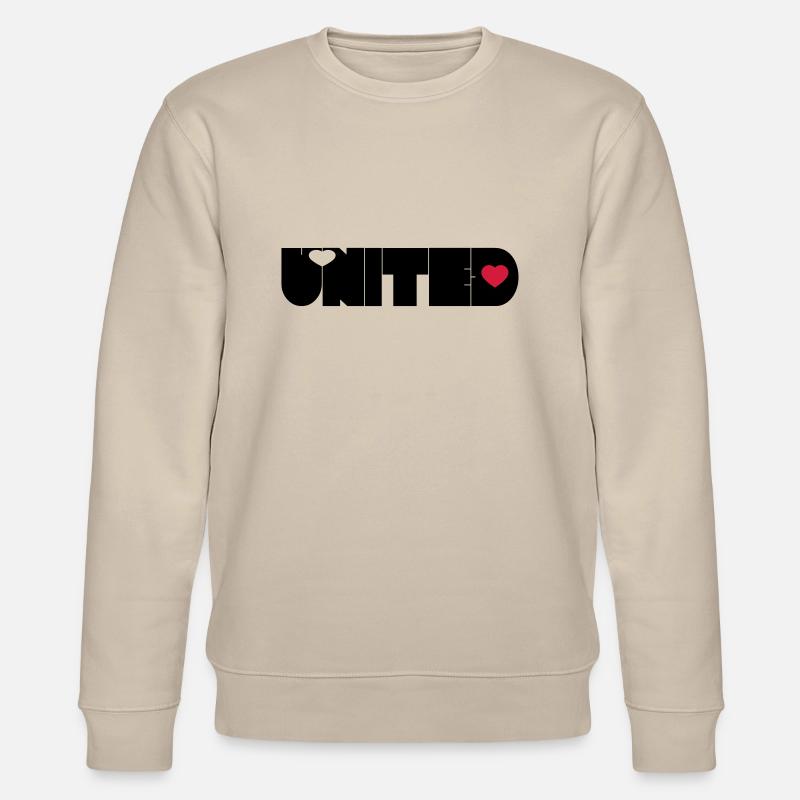 UNITED - Stanley/Stella Unisex Bio-Sweatshirt CHANGER  - Beige