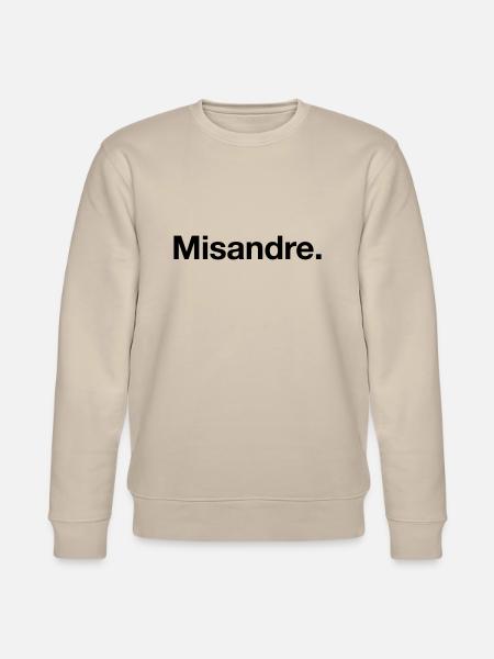 Misandre. - Sweat bio CHANGER Stanley/Stella Unisexe - beige