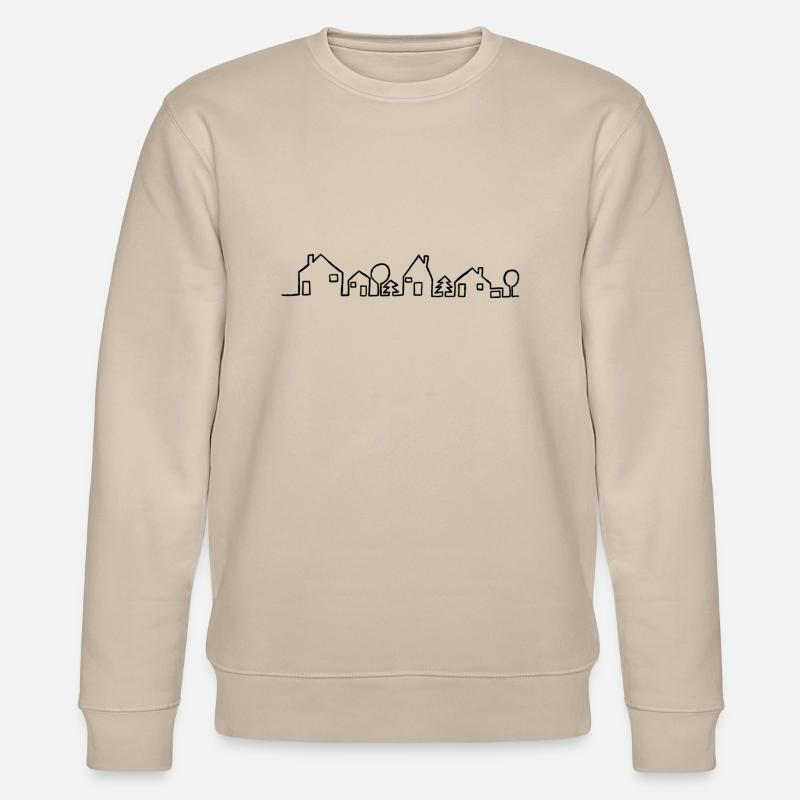 Häuser - Stanley/Stella Unisex Bio-Sweatshirt CHANGER  - Beige