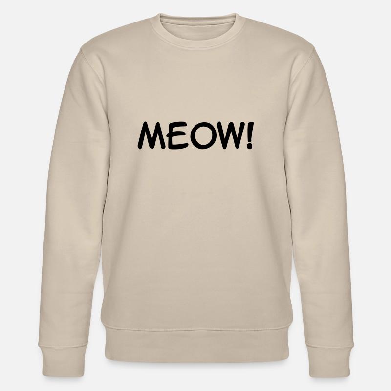 Miau - Stanley/Stella Unisex Bio-Sweatshirt CHANGER - Beige
