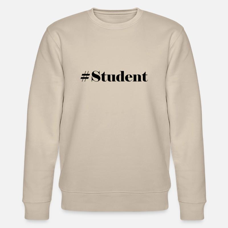 #Student logo - Sweat bio CHANGER Stanley/Stella Unisexe - beige