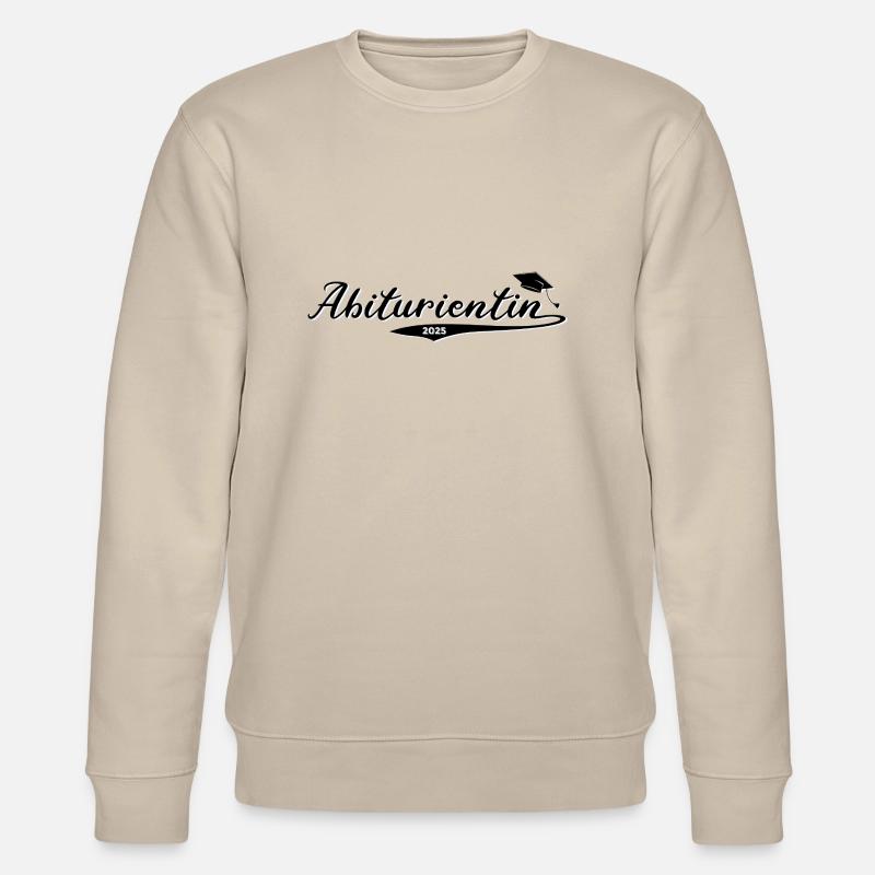 Abiturientin 2025 - Stanley/Stella Unisex Bio-Sweatshirt CHANGER  - Beige