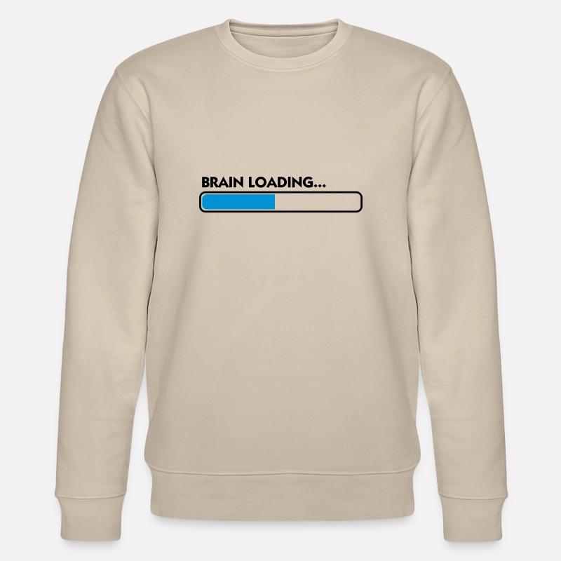 Brain loading - Stanley/Stella CHANGER Unisex Organic Sweatshirt - beige