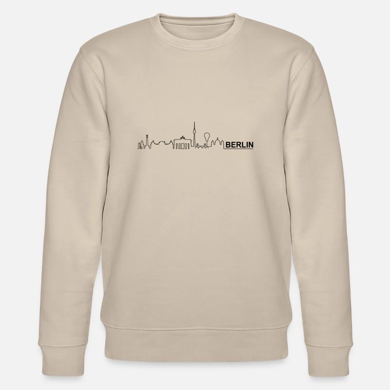 Skyline - Berlin - Stanley/Stella Unisex Bio-Sweatshirt CHANGER - Beige