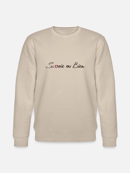 savoie ou bien - Sweat bio CHANGER Stanley/Stella Unisexe - beige