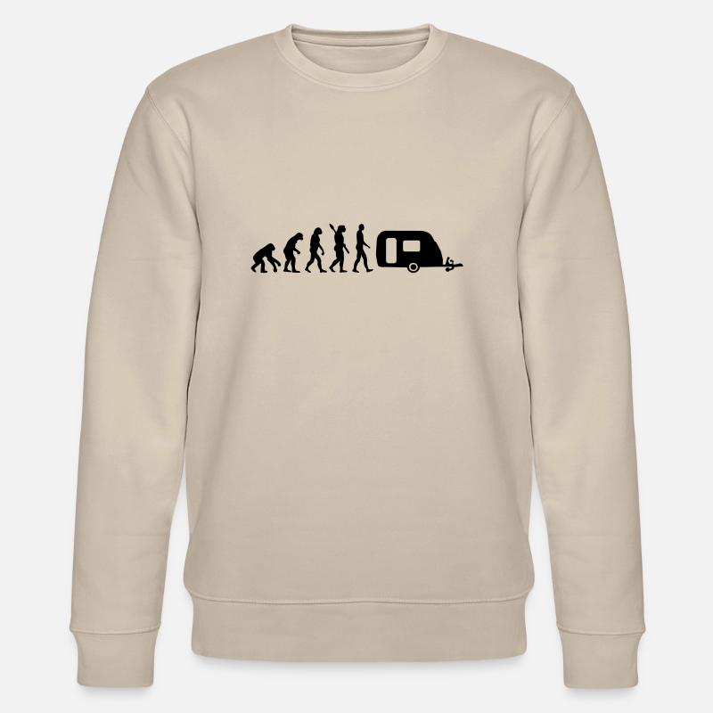 Evolution Camping - Sweat bio CHANGER Stanley/Stella Unisexe - beige