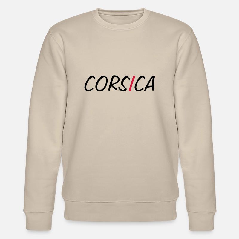 Corsica ! - Stanley/Stella Unisex Bio-Sweatshirt CHANGER  - Beige