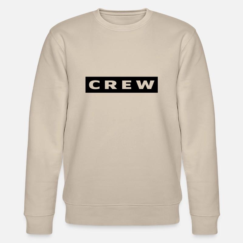 Patch de l'équipage - Sweat bio CHANGER Stanley/Stella Unisexe - beige