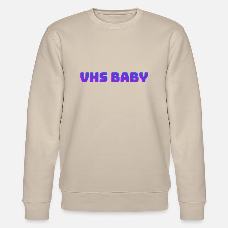 VHS Baby - Stanley/Stella Unisex Bio-Sweatshirt CHANGER - Beige