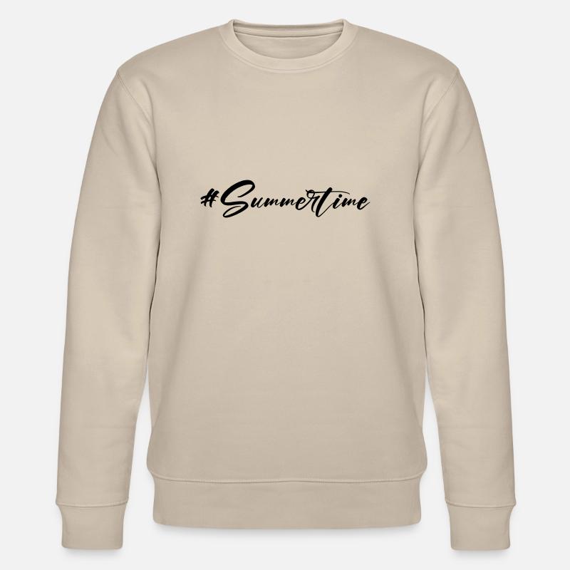 Sommerzeit - Stanley/Stella Unisex Bio-Sweatshirt CHANGER  - Beige