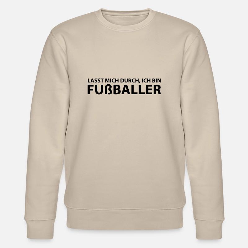 fussballer - Stanley/Stella Unisex Bio-Sweatshirt CHANGER  - Beige