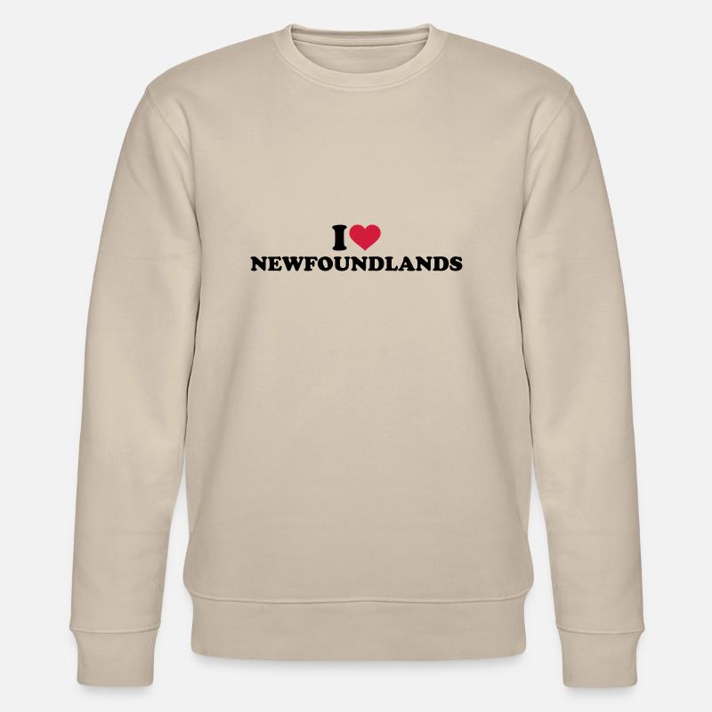 Neufundländer - Stanley/Stella Unisex Bio-Sweatshirt CHANGER  - Beige