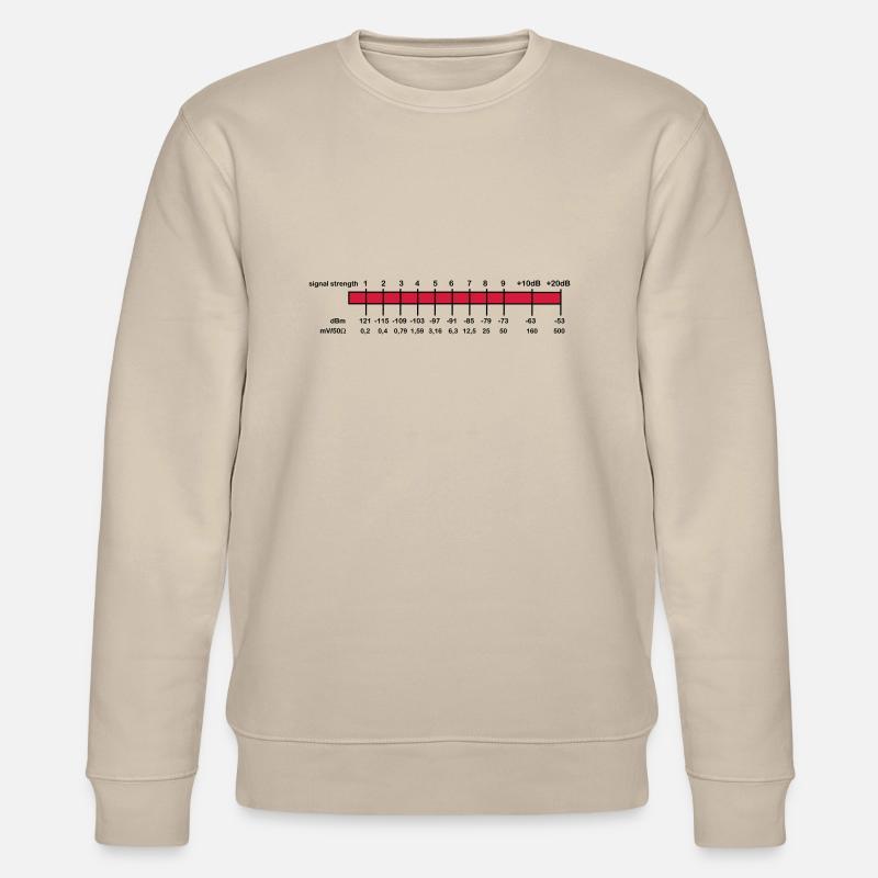 S-Meter - Stanley/Stella Unisex Bio-Sweatshirt CHANGER  - Beige