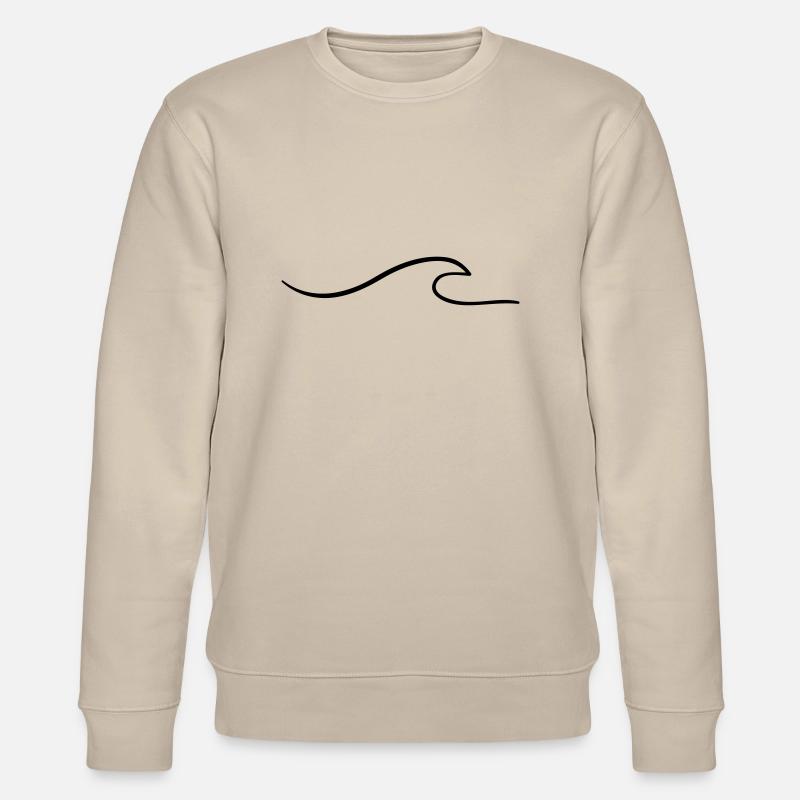Welle - Stanley/Stella Unisex Bio-Sweatshirt CHANGER  - Beige