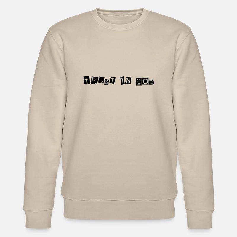 Confiance en Dieu - Sweat bio CHANGER Stanley/Stella Unisexe - beige