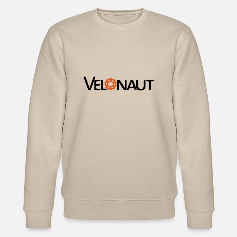 velonaut - Stanley/Stella Unisex Bio-Sweatshirt CHANGER  - Beige