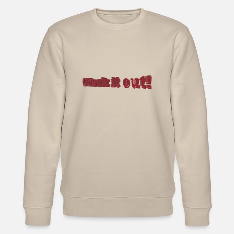 Check it out - Stanley/Stella Unisex Bio-Sweatshirt CHANGER  - Beige