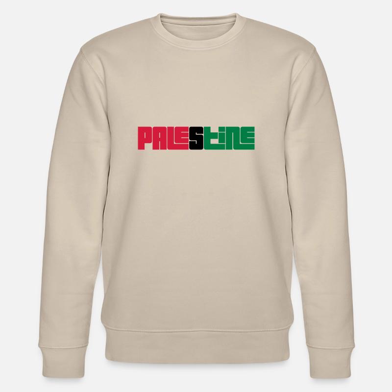 Palestine - Stanley/Stella Unisex Bio-Sweatshirt CHANGER  - Beige