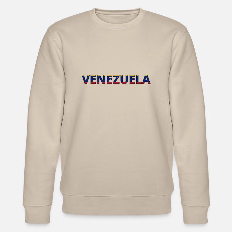 Drapeau Venezuela - Sweat bio CHANGER Stanley/Stella Unisexe - beige