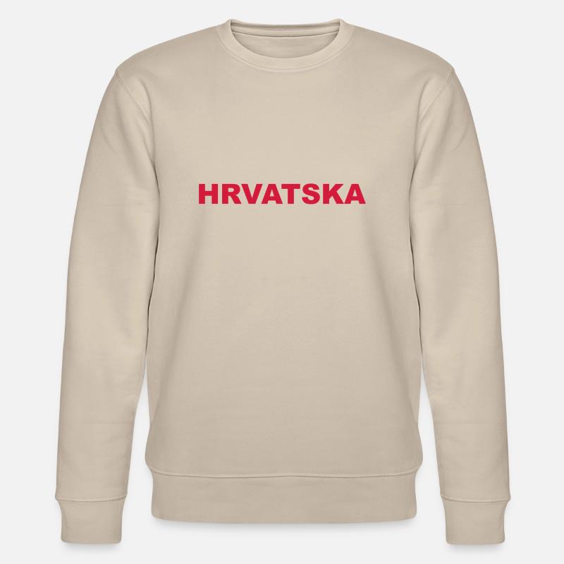 Hrvatska - Sweat bio CHANGER Stanley/Stella Unisexe - beige