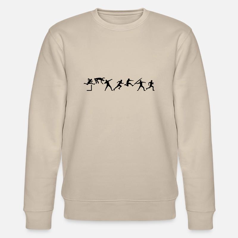 Heptathlon - Sweat bio CHANGER Stanley/Stella Unisexe - beige
