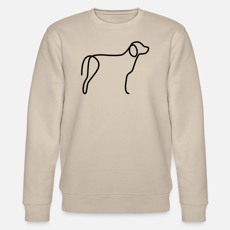 Beagle - Stanley/Stella Unisex Bio-Sweatshirt CHANGER  - Beige