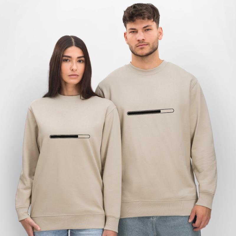 Loading bar status bar progress Stanley/Stella CHANGER Unisex Organic Sweatshirt