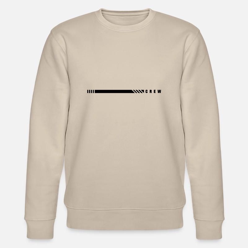 CREW - Stanley/Stella Unisex Bio-Sweatshirt CHANGER  - Beige