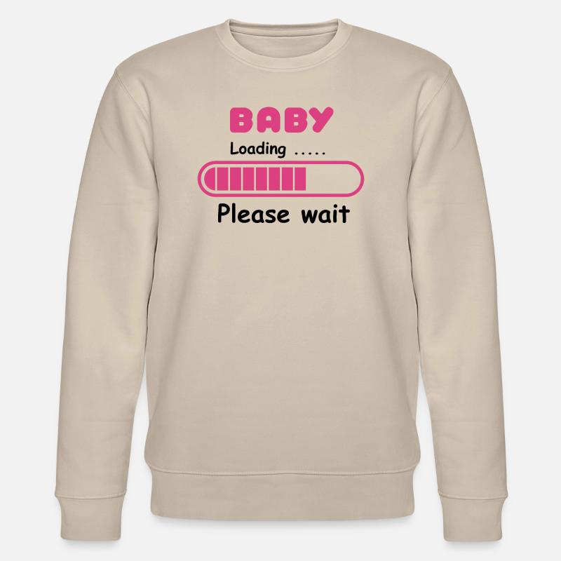 Baby loading - please wait - Sweat bio CHANGER Stanley/Stella Unisexe - beige