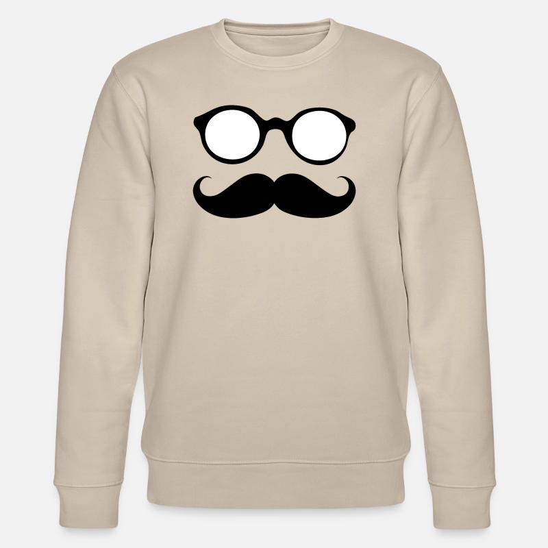 Schnurrbart - Stanley/Stella Unisex Bio-Sweatshirt CHANGER  - Beige