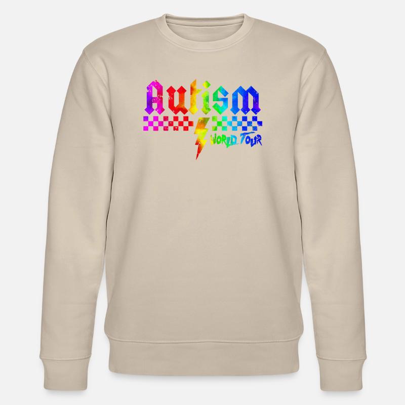 Autismus-Bewusstsein: anders, anders, besser - Stanley/Stella Unisex Bio-Sweatshirt CHANGER  - Beige