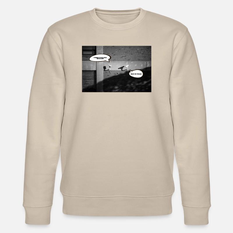 shutupfrank001 - Stanley/Stella Unisex Bio-Sweatshirt CHANGER  - Beige