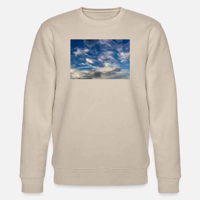 Der Himmel - Stanley/Stella Unisex Bio-Sweatshirt CHANGER  - Beige