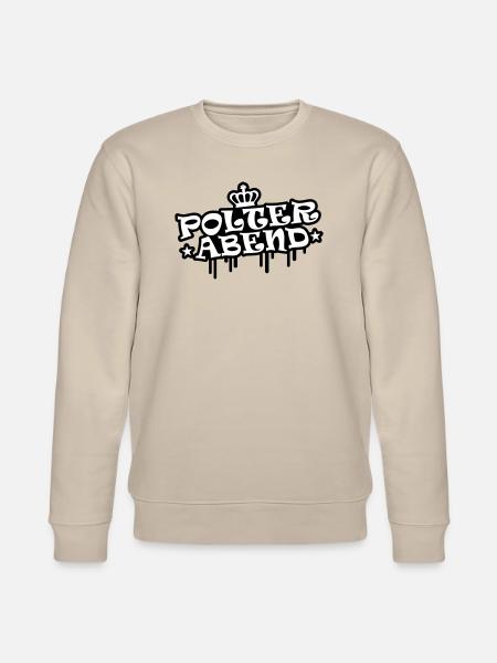 Bachelor Party Polter Wedding - Stanley/Stella CHANGER Unisex Organic Sweatshirt - beige